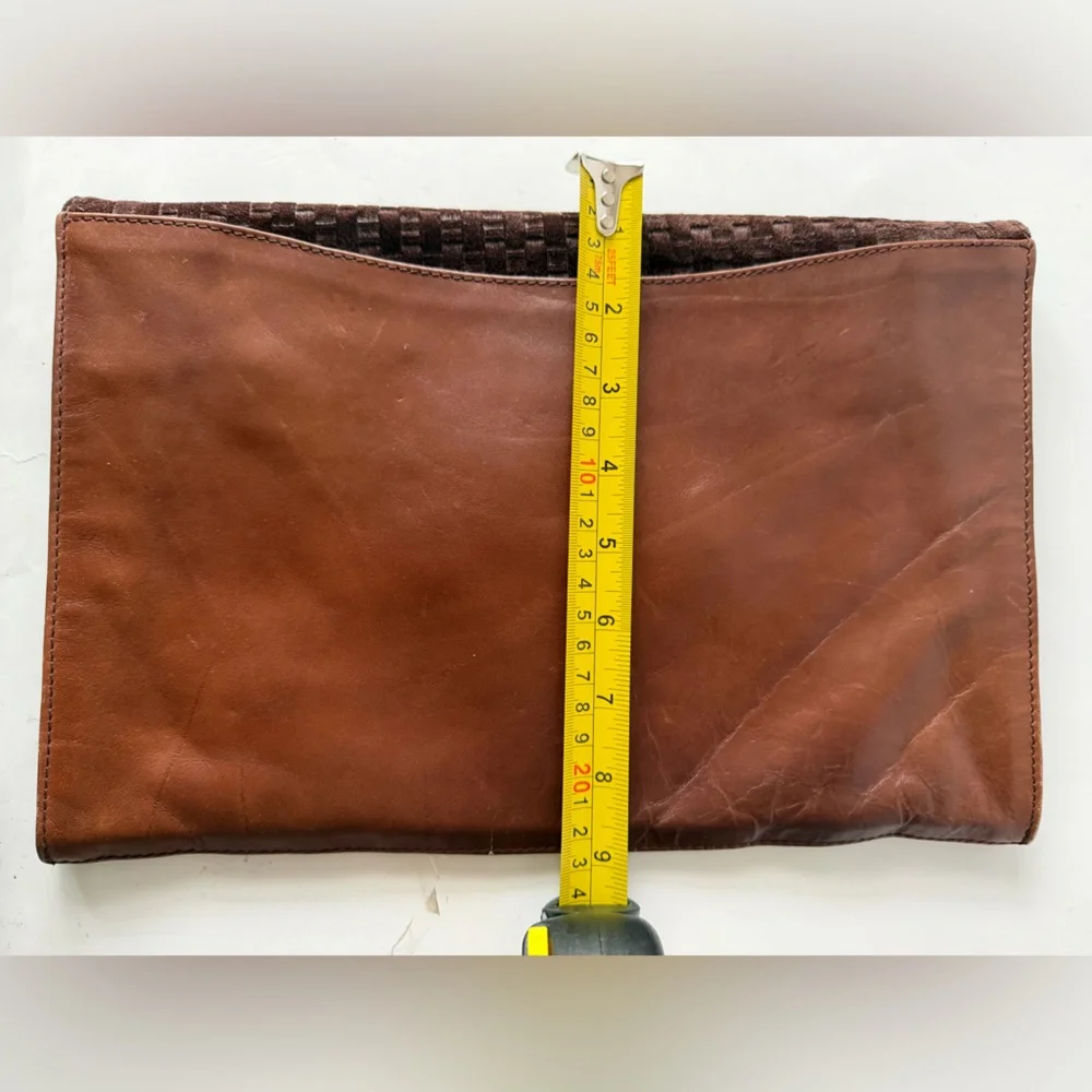 Ronora‎ clutch leather made in Italy